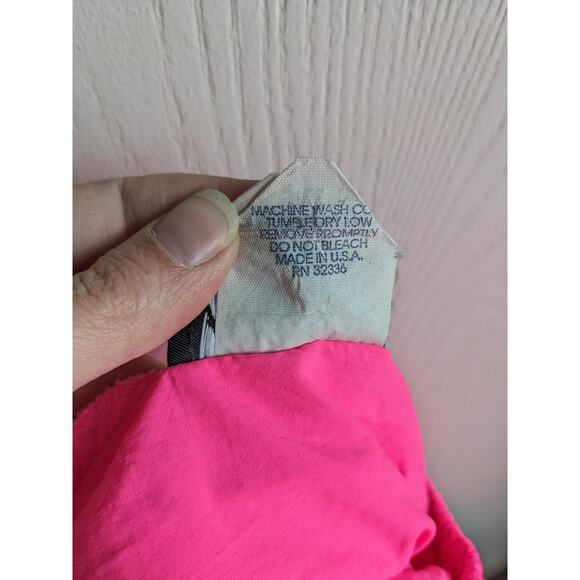 Additions By Ronnie Women's Pink High Rise Elastic Waist Athletic Shorts Size L - Picture 5 of 5